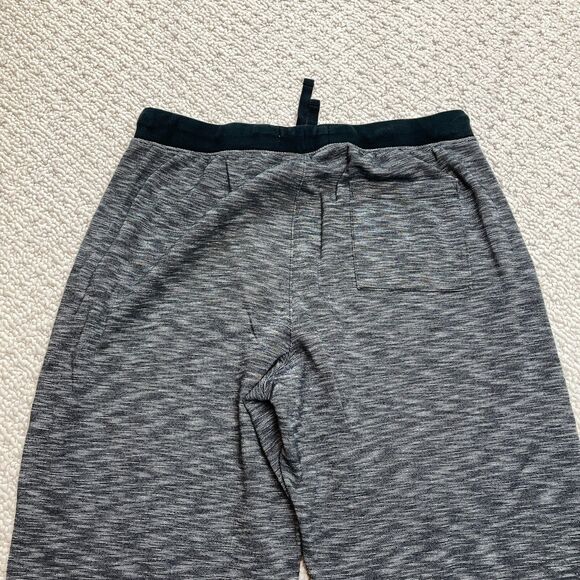 Goodfellow & Co Jogger Sweatpants Mens Medium Heather Gray Black Trim Pockets - Picture 3 of 9